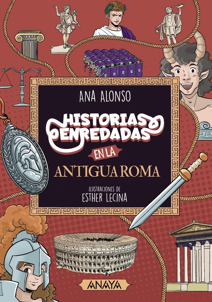 Historias enredadas en la antigua Roma, de ALONSO, ANA | portada del libro