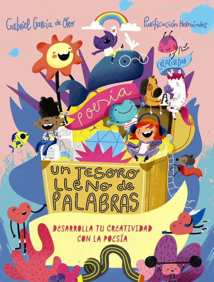 UN TESORO LLENO DE PALABRAS, de GARCIA DE ORO, GABRIEL | portada del libro