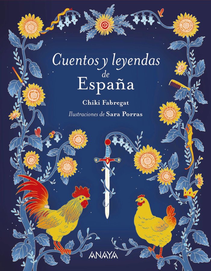 CUENTOS Y LEYENDAS DE ESPAÑA, de FABREGAT, CHIKI | portada del libro