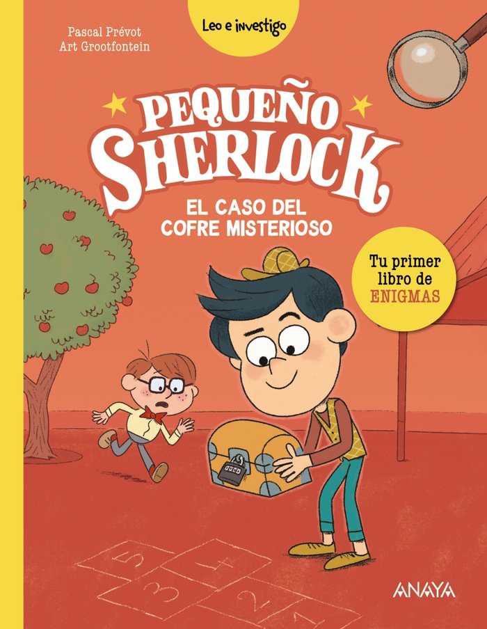 PEQUEÑO SHERLOCK EL CASO DEL COFRE MISTERIOSO, de PREVOT, PASCAL | portada del libro