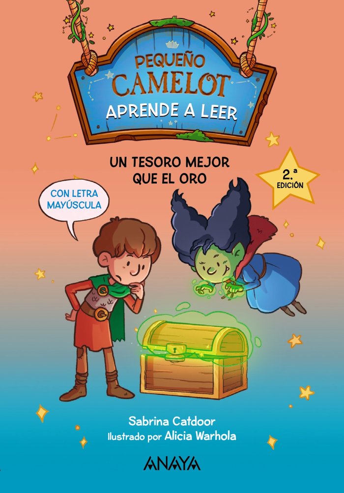 PEQUEÑO CAMELOT: UN TESORO MEJOR QUE EL ORO, de CATDOOR, SABRINA | portada del libro