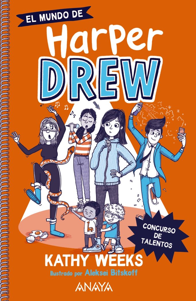EL MUNDO DE HARPER DREW. CONCURSO DE TALENTOS, de WEEKS, KATHY | portada del libro