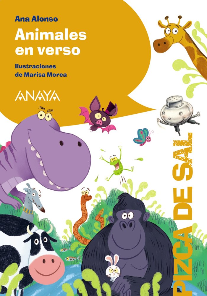 Animales en verso, de ALONSO, ANA | portada del libro