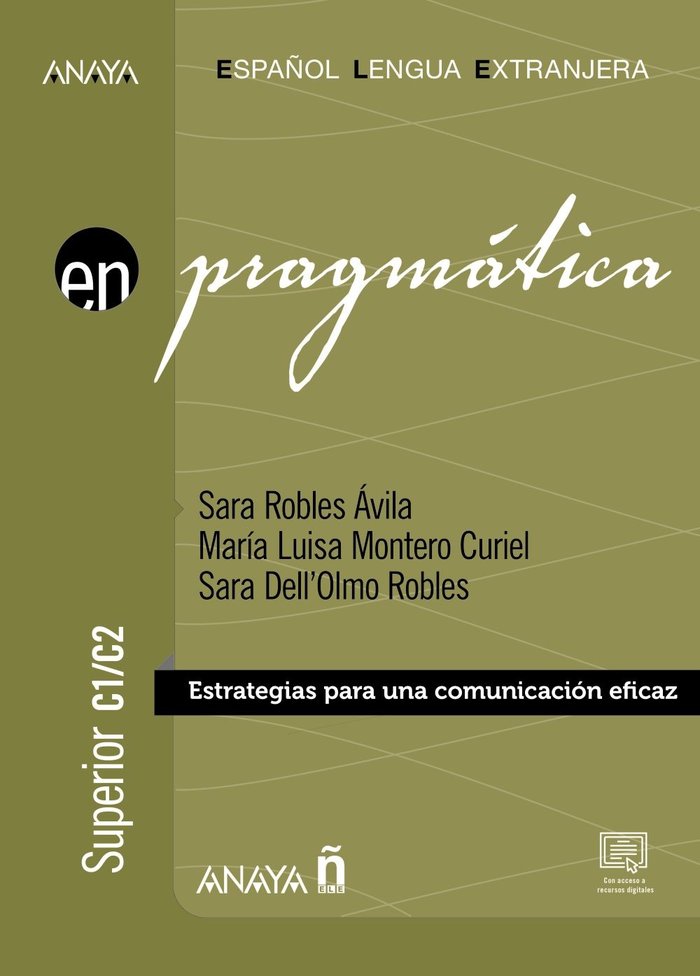 PRAGMATICA C1 C2, de ROBLES AVILA, SARA | portada del libro