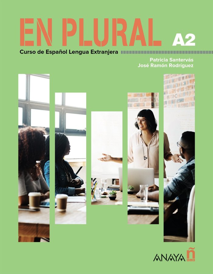 EN PLURAL A2 MANUAL DE CLASE, de SANTERVAS GONZALEZ, PATRICIA | portada del libro