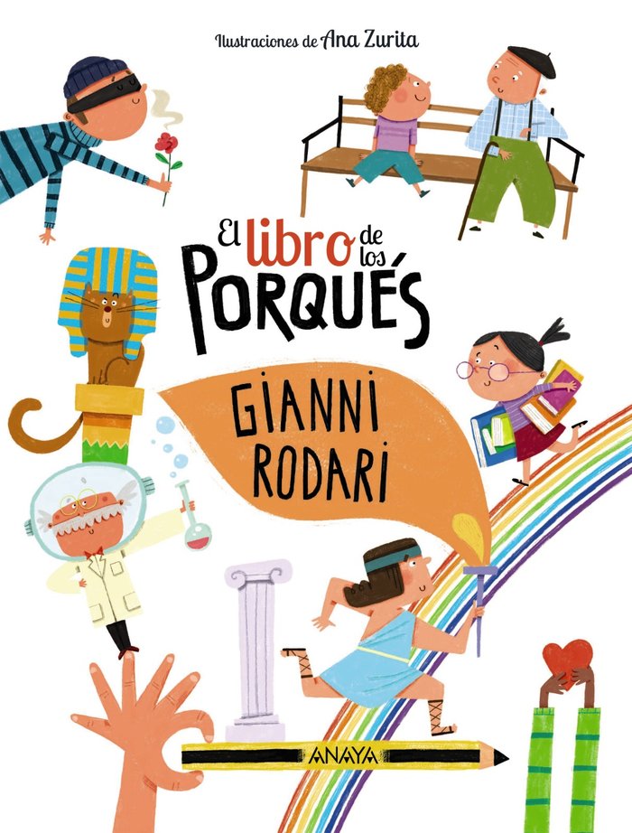 EL LIBRO DE LOS PORQUES, de RODARI, GIANNI | portada del libro