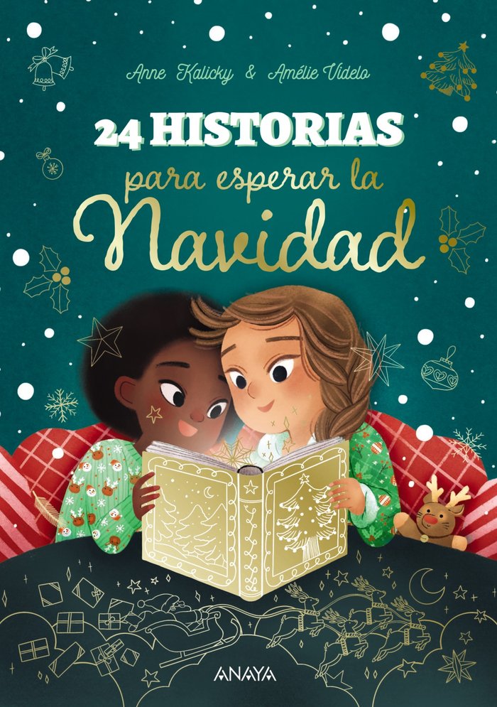 24 historias para esperar la Navidad, de KALICKY, ANNE | portada del libro