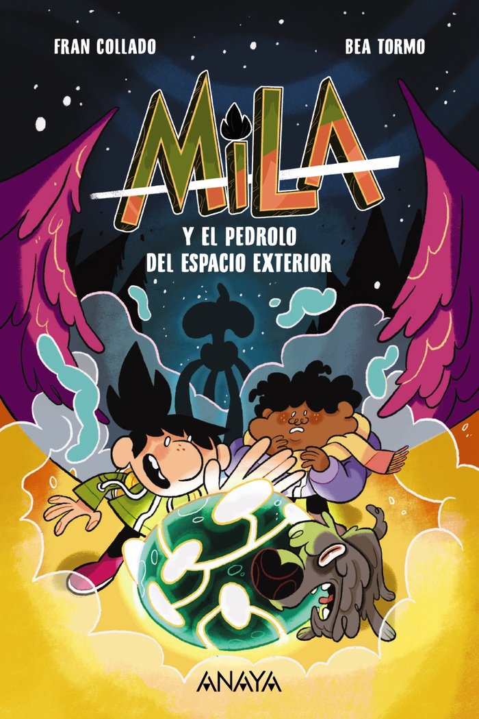 Mila y el pedrolo del espacio exterior, de COLLADO, FRAN | portada del libro