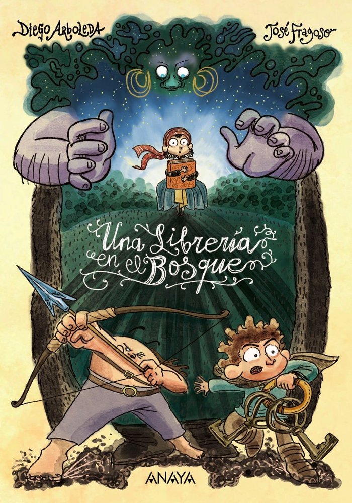 UNA LIBRERIA EN EL BOSQUE, de ARBOLEDA, DIEGO | portada del libro