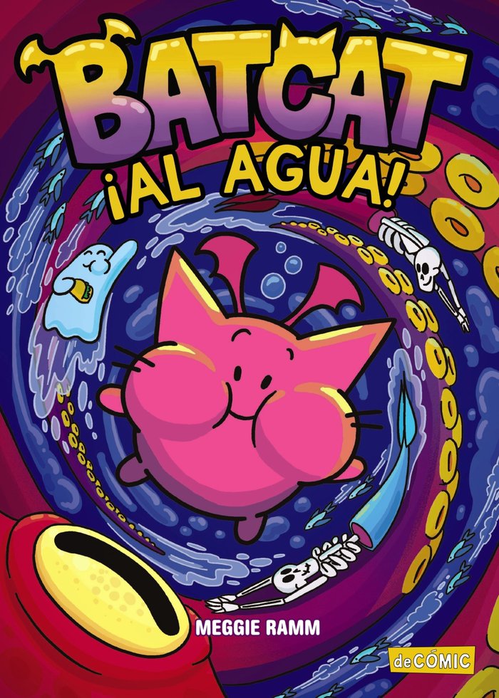 BATCAT AL AGUA, de RAMM, MEGGIE | portada del libro