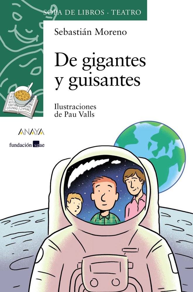 DE GIGANTES Y GUISANTES, de MORENO, SEBASTIAN | portada del libro