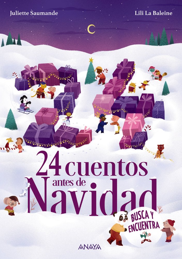24 CUENTOS ANTES DE NAVIDAD, de SAUMANDE, JULIETTE | portada del libro