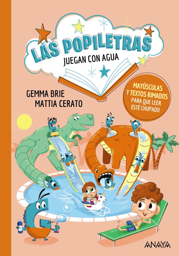 LAS POPILETRAS JUEGAN CON EL AGUA, de BRIE, GEMMA | portada del libro