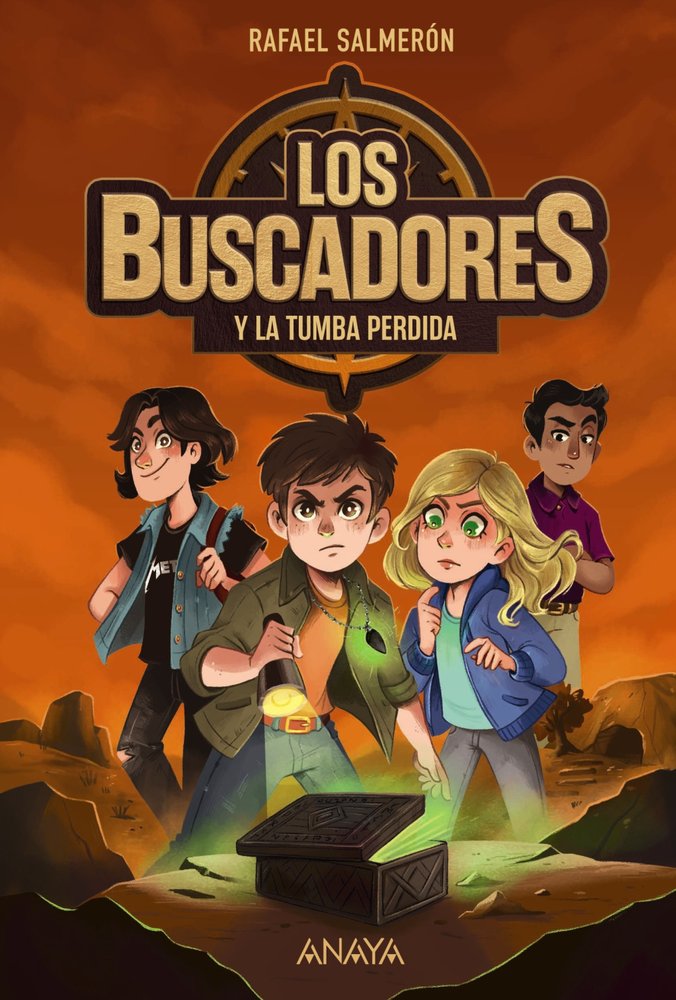 LOS BUSCADORES Y LA TUMBA PERDIDA, de SALMERON, RAFAEL | portada del libro