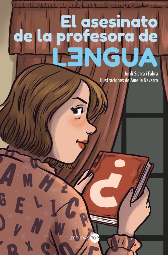 EL ASESINATO DE LA PROFESORA DE LENGUA, de SIERRA I FABRA, JORDI | portada del libro