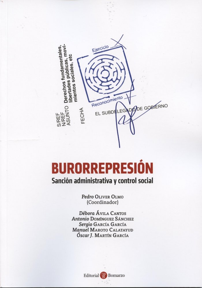 BURORREPRESIóN, de ÁVILA CANTOS | portada del libro