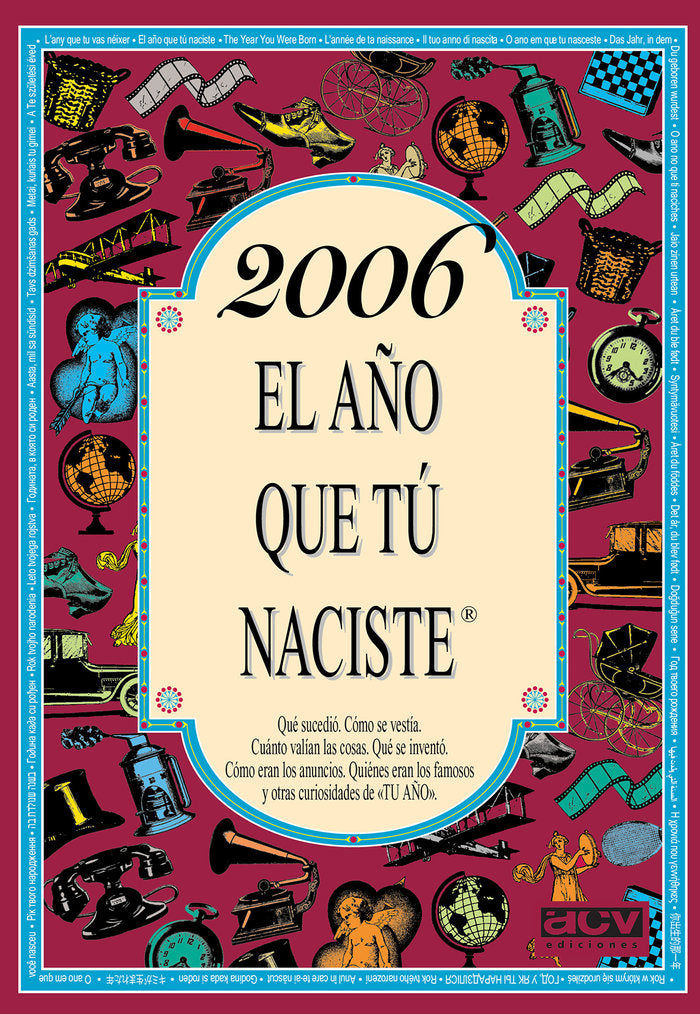 2006 AÑO QUE TU NACISTE, de ., AA.VV | portada del libro