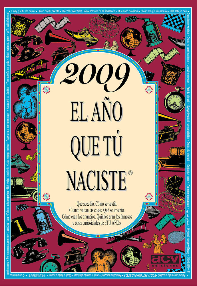 2009 El año que tú naciste, de ACV, ACV Ediciones | portada del libro