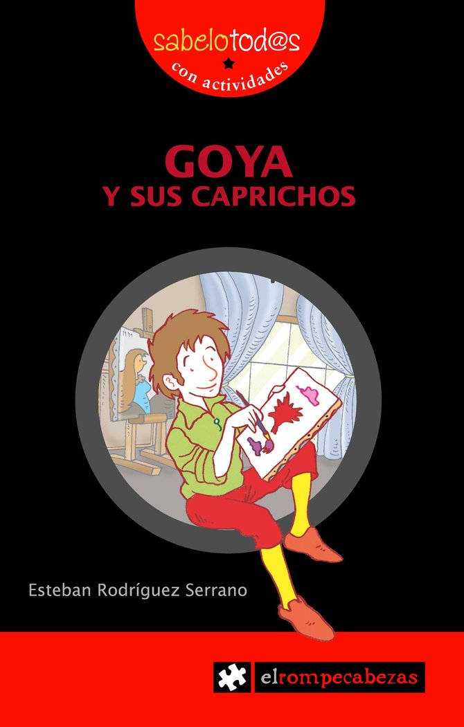 GOYA y sus caprichos, de Rodríguez Serrano, Esteban | portada del libro