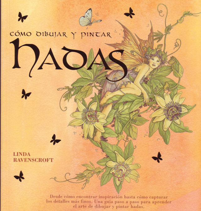 Cómo dibujar y pintar hadas, de RAVENSCROFT | portada del libro