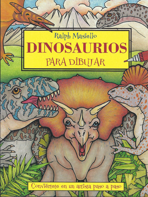 Dinosaurios para dibujar, de Masiello, Ralph | portada del libro