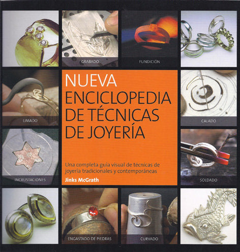 Nueva enciclopedia de técnicas de joyer¡a, de MCGRATH | portada del libro