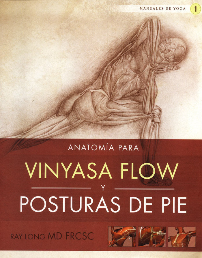 ANATOMIA PARA VINYASA FLOW Y POSTURAS DE PIE, de LONG | portada del libro
