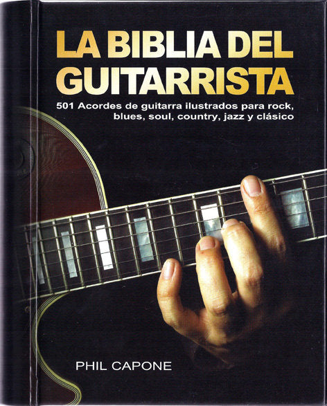 La biblia del guitarrista, de Capone | portada del libro