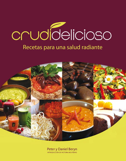 Crudidelicioso, de Beryn, Peter y Daniel | portada del libro