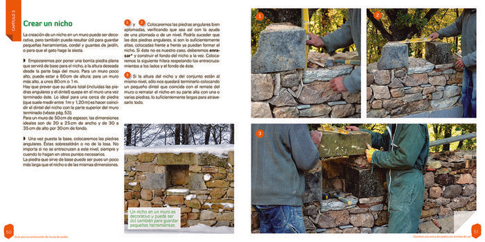 Guía para la construcción de muros de piedra, de Lapouge, Serge | portada del libro