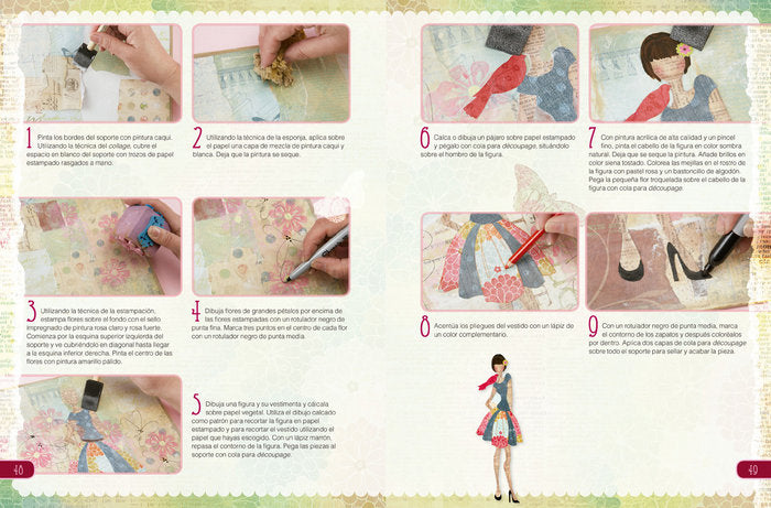 Collage de moda, de Nutting, Julie | portada del libro
