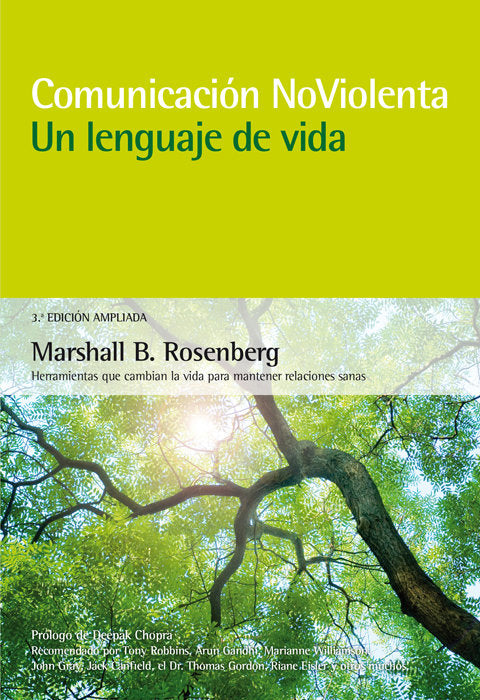 Comunicación no violenta. Un lenguaje de vida. 3ª Edición ampliada, de ROSENBERG MARSHALL | portada del libro