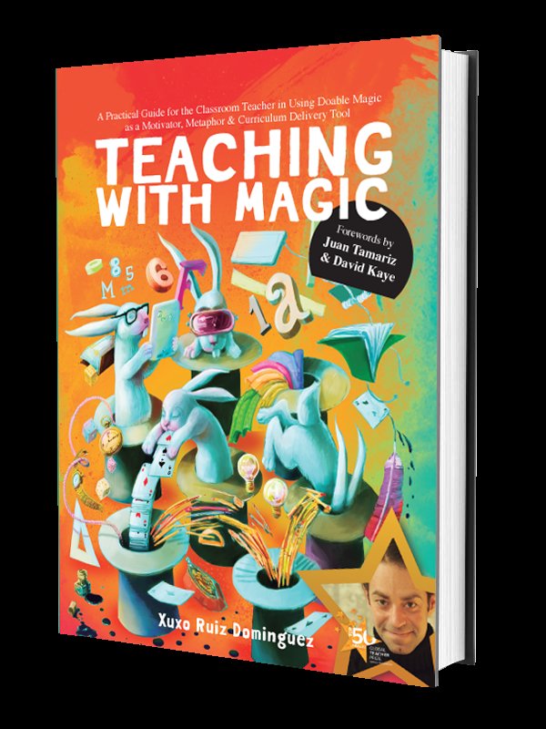 TEACHING WITH MAGIC, de Ruiz Domínguez, Xuxo | portada del libro