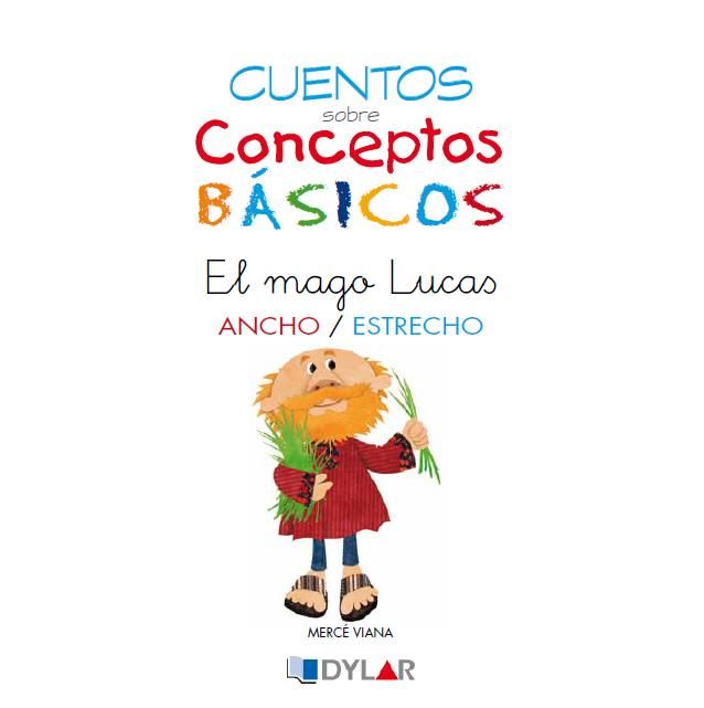 CONCEPTOS BÁSICOS - 3 áANCHO / ESTRECHO, de Mercé Viana | portada del libro