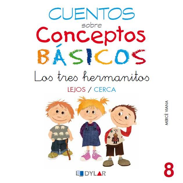 CONCEPTOS BÁSICOS - 8 áLEJOS / CERCA, de Mercé Viana | portada del libro