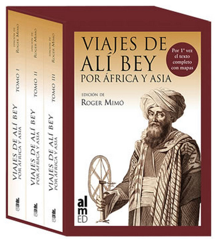 VIAJES DE ALI BEY POR AFRICA Y ASIA. 3 TOMOS, de MIMÓ | portada del libro