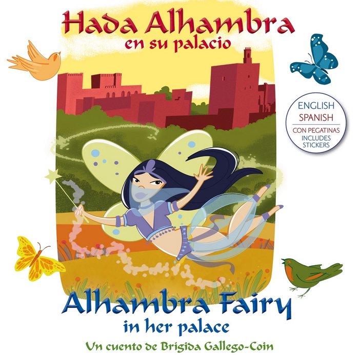 HADA ALHAMBRA EN SU PALACIO ESPAÑOL/INGLES, de GALLEGO-COIN, BRIGIDA | portada del libro