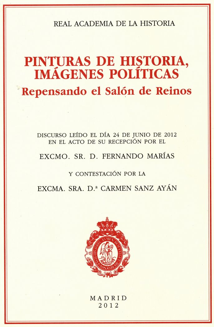 Pinturas de Historia, Imágenes Políticas, de Marías | portada del libro