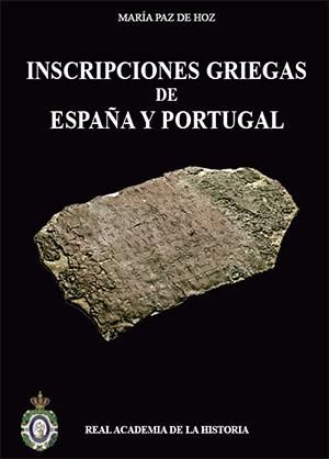 Inscripciones griegas de España y Portugal, de de Hoz, María Paz | portada del libro