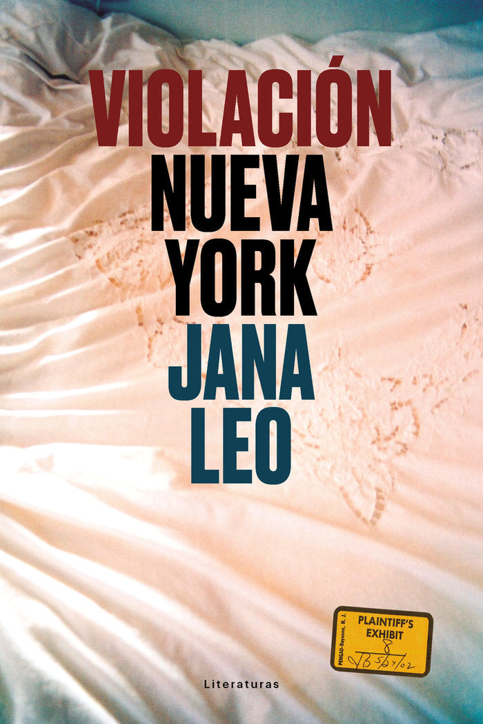 VIOLACIÓN NUEVA YORK, de Leo, Jana | portada del libro