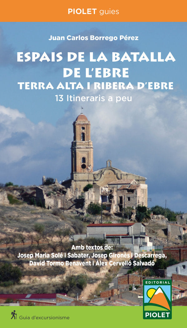 ESPAIS DE LA BATALLA DE L'EBRE, de Borrego Pérez, Juan Carlos | portada del libro