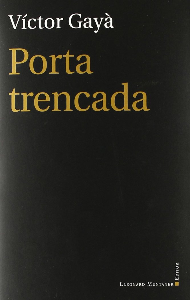 Porta trencada, de Gayá Porcel | portada del libro