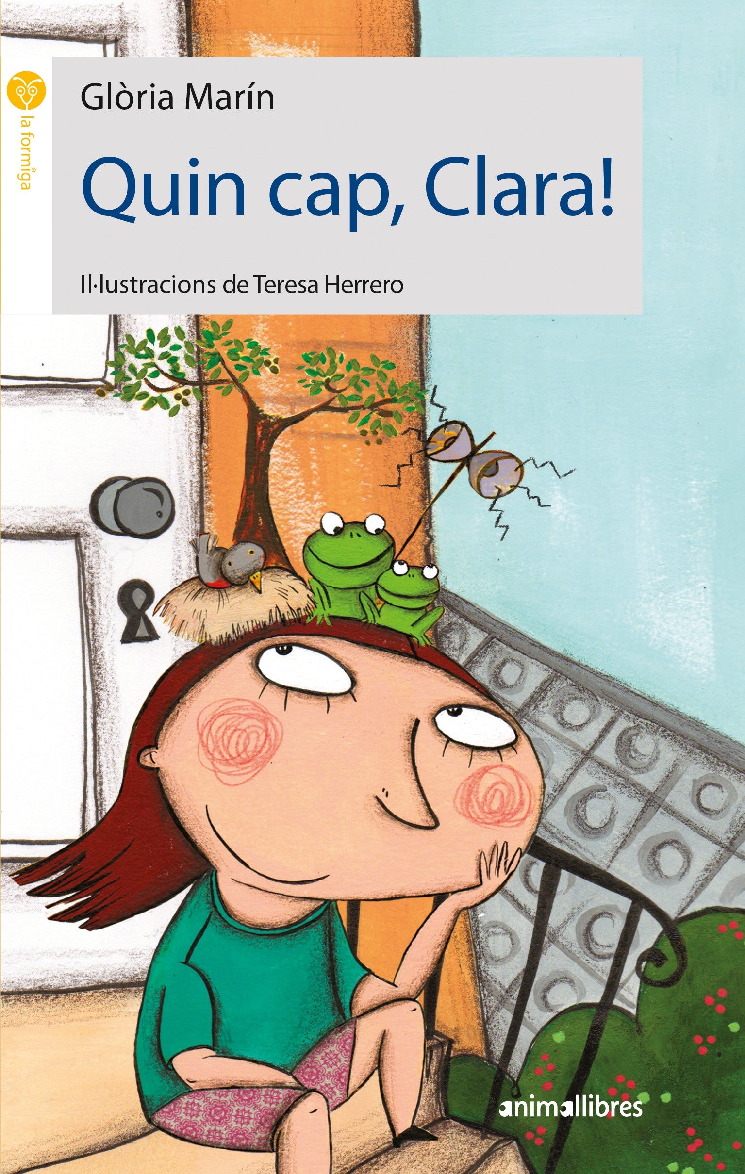 Quin cap, Clara!, de Glòria Marín | portada del libro