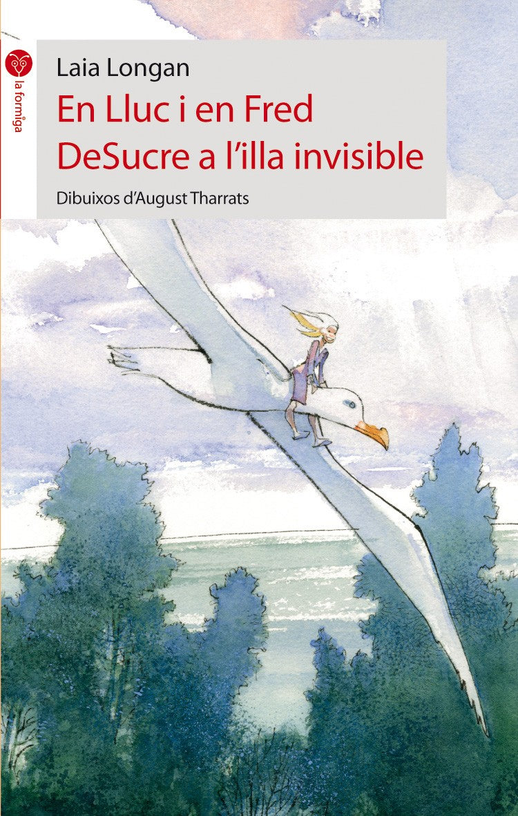En Lluc i en Fred DeSucre a l'illa invisible, de Laia Longan Zarzoso | portada del libro