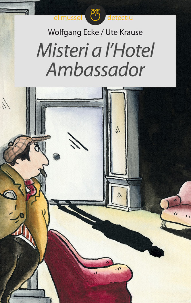 Misteri a l'hotel Ambassador, de Wolfgang Ecke | portada del libro