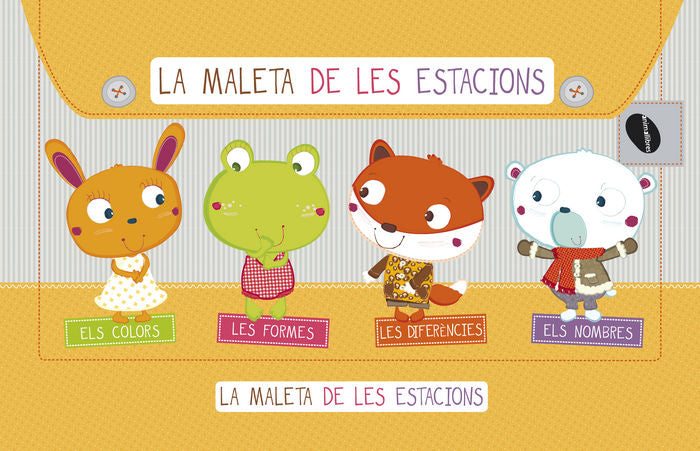La maleta de les estacions, de Motuelle | portada del libro