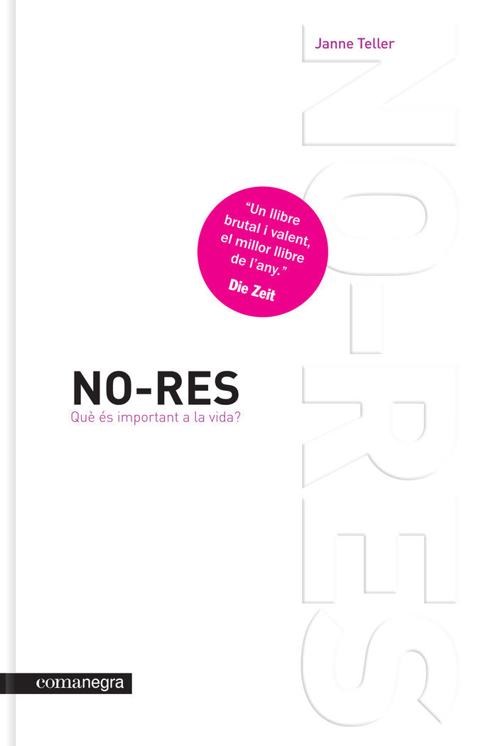 No-res, de Teller, Janne | portada del libro