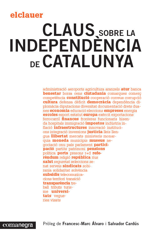 Claus sobre la independència de Catalunya | portada del libro