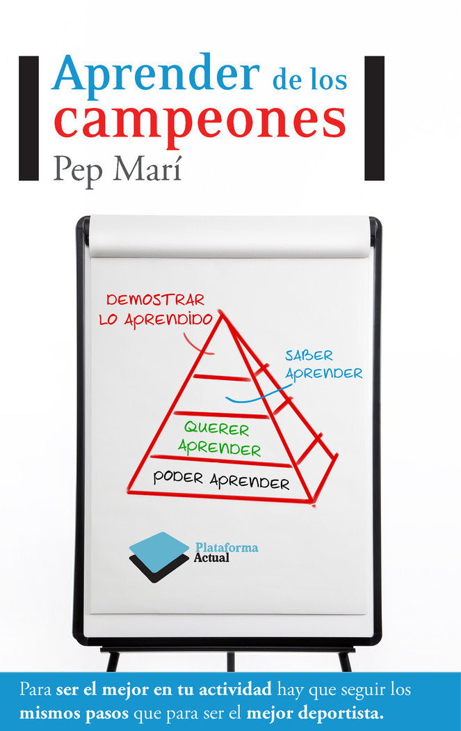 Aprender de los campeones, de Marí Cortés, Pep | portada del libro