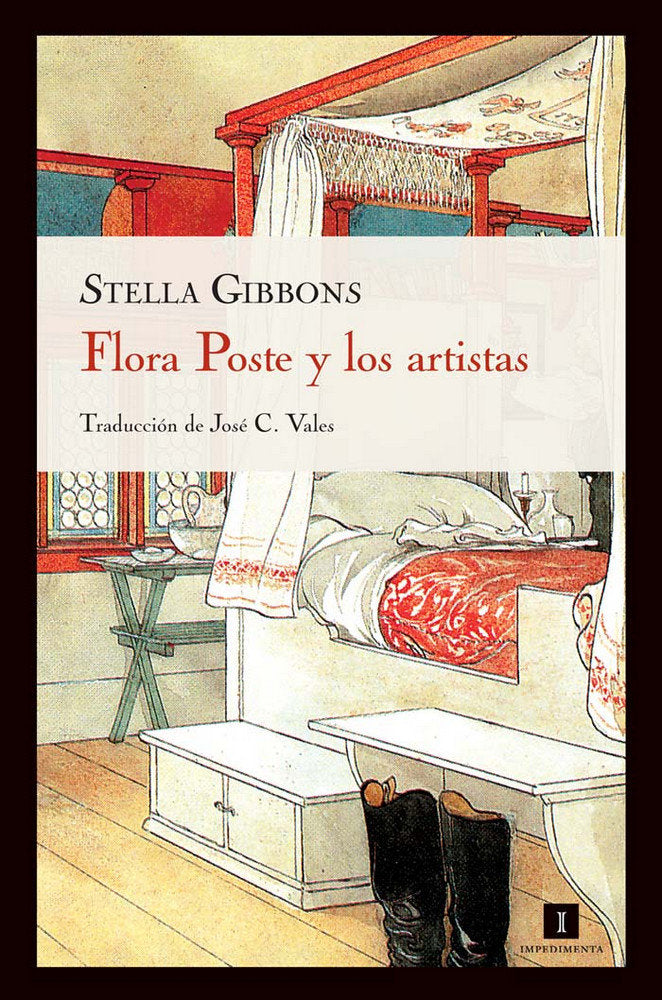 Flora Poste y los artistas, de Gibbons, Stella | portada del libro